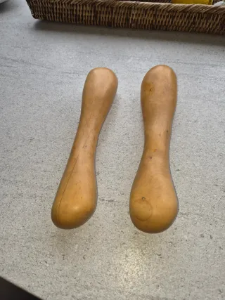 Claves de madera de haya hechas a mano 25cm