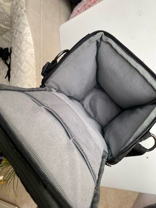 Zaino per fotocamera DORR con teleobiettivo montato