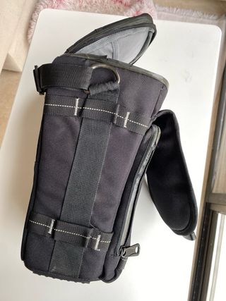 Zaino per fotocamera DORR con teleobiettivo montato