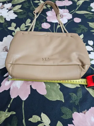 Bolso Parfois Beige Acolchado color camel