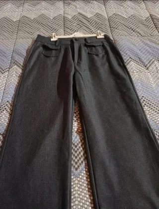 Pantaloni eleganti donna grigi