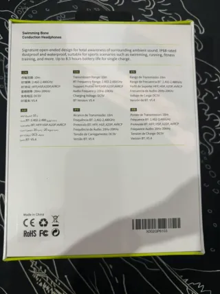 Auriculares Maxbus BE20 Conducción Ósea