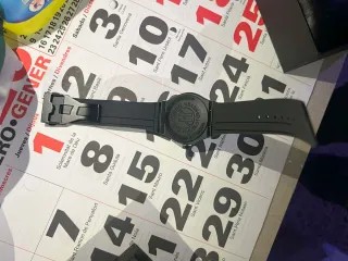 Reloj Hublot Negro y Plateado