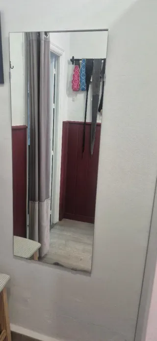 Espejo de pared rectangular