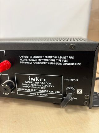 Amplificador Inkel PA-1000