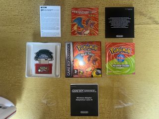 Pokemon Rojo Fuego Gba Original Completo 100%