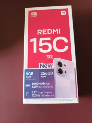 Xiaomi Redmi 15C 256GB nero