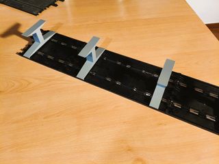 Elevadores puente Scalextric 1:32 negra