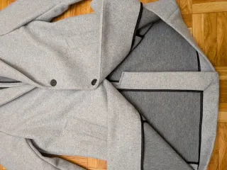 Abrigo Zara Gris Talla S Hombre