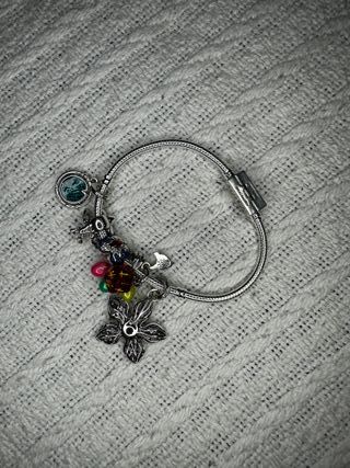 Pulsera Stranger Things PLATA S925 + Estuche Regal