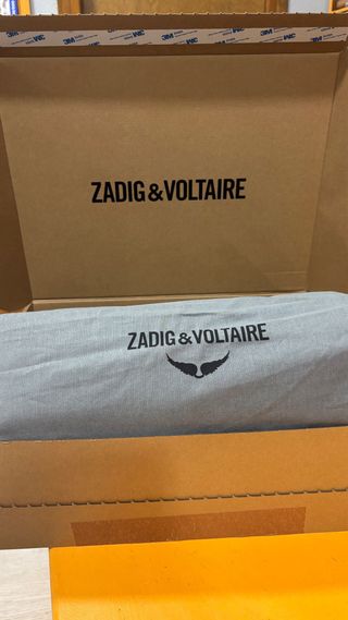 Bolso Zadig & Voltaire Piel Negro Grande