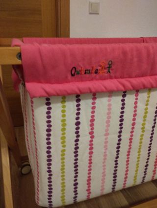 Minicuna madera y textil