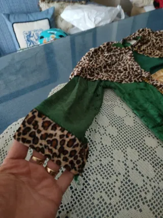 Disfraz Rey Mago Verde y Dorado