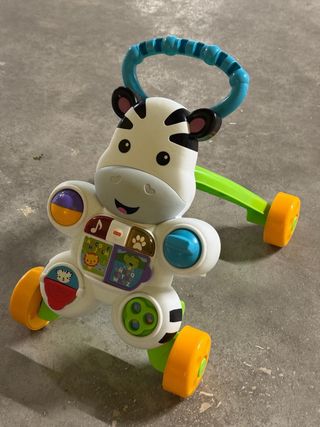 Andador bebé cebra Fisher Price