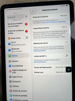 iPad Air 11 |M3 |2025|128GB Plata