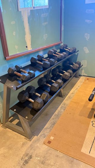 Mancuernas Hexagonales Gimnasio