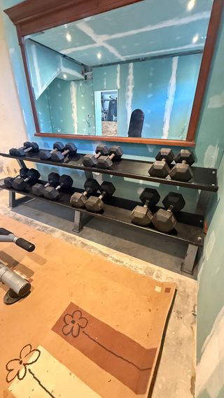 Mancuernas Hexagonales Gimnasio