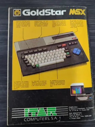 Msx magazine N-4 Agosto 1985 revista