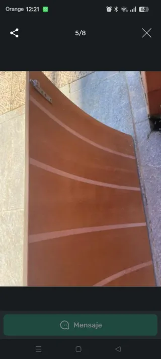 Cabecero de cama 150 cm madera