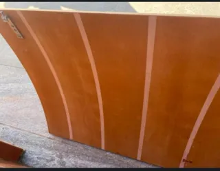 Cabecero de cama 150 cm madera