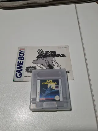 F-15 Strike Eagle Game Boy + Manual