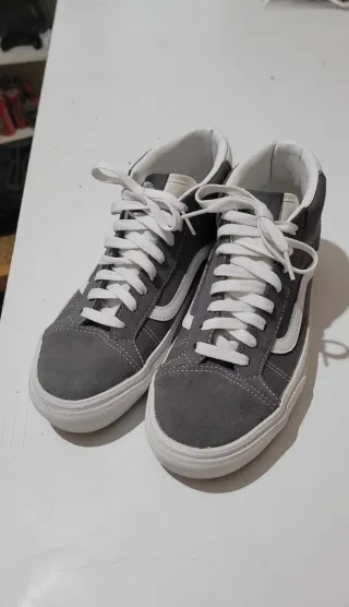 Vans MID SKOOL 41 UNISEX - Sneakers alte grigio