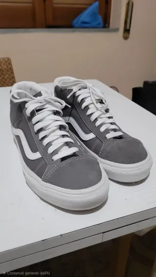 Vans MID SKOOL 41 UNISEX - Sneakers alte grigio