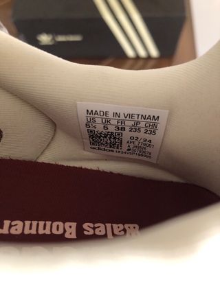 Adidas Samba x Wales Bonner Marrón Croc 38