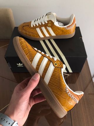 Adidas Samba x Wales Bonner Marrón Croc 38