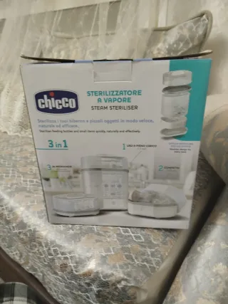Esterilizador Vapor Chicco 3 en 1 Nuevo