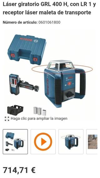 Bosch Láser giratorio GRL 400 H
