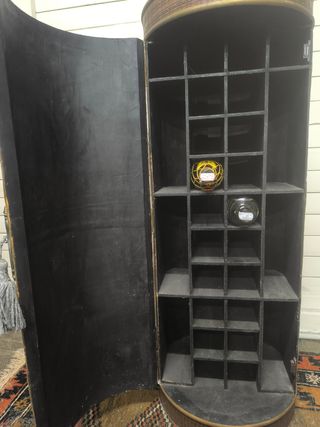 Botellero Vintage. Madera