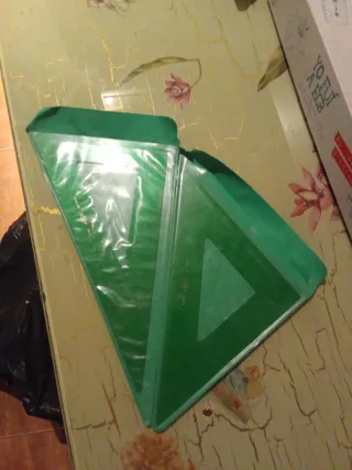 Reglas Faber Castell Triangulares Verdes