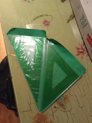 Reglas Faber Castell Triangulares Verdes