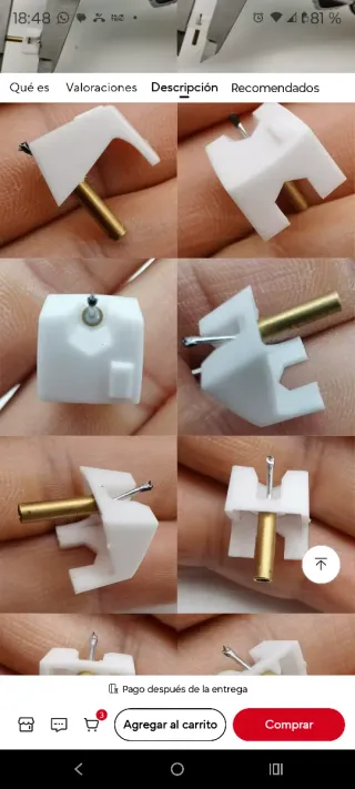 Aguja Stanton Repuesto