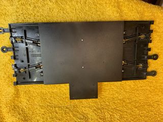 Scalextric cambio de carril con luz