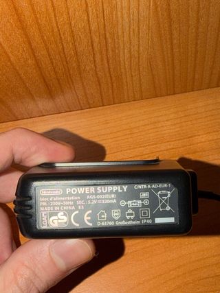 Cargador GameBoy Advance SP Nintendo Original