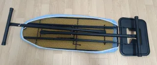 Tabla de planchar con soporte para plancha