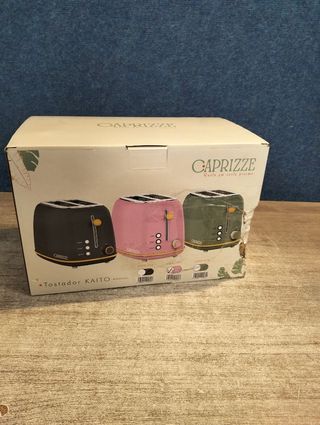 Tostadora de Pan Caprizze Kaito con Doble Ranura