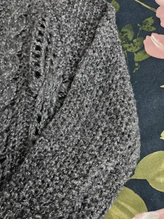 Jersey CAROLL plata con lana Talla 36