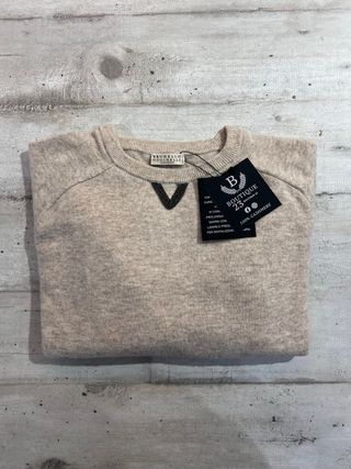 Maglione Brunello Cucinelli Cashmere Beige M