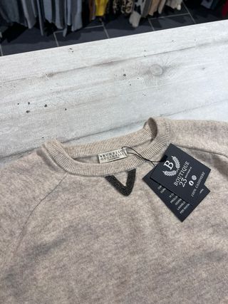 Maglione Brunello Cucinelli Cashmere Beige M