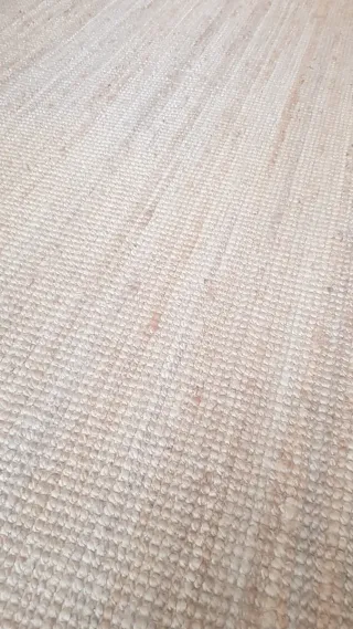 Alfombra Yute Beige/Marrón