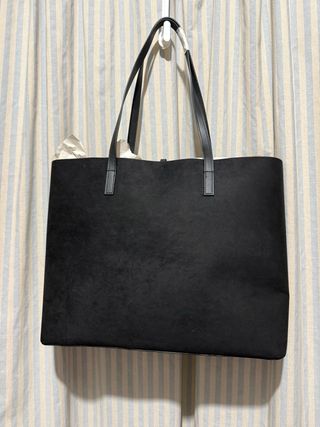 Bolso shopper H&M negro