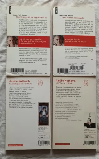 Ocho Libros literatura francesa