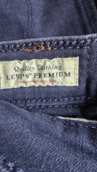 Pantalón Levi's elástico azul talla M