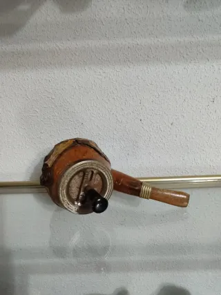 Cenicero antiguo forma pipa