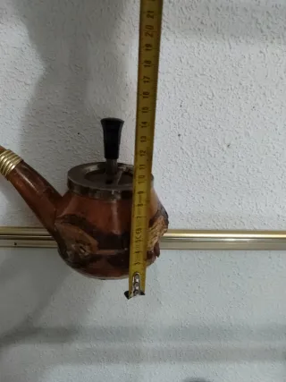 Cenicero antiguo forma pipa