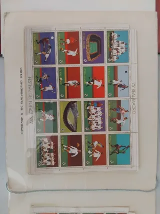 Colección Sellos Real Madrid 75 Aniversario