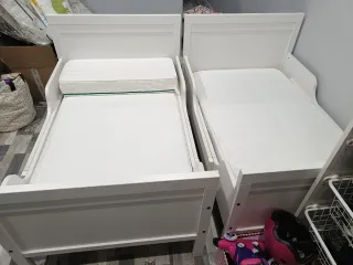 Cama extensible IKEA blanca